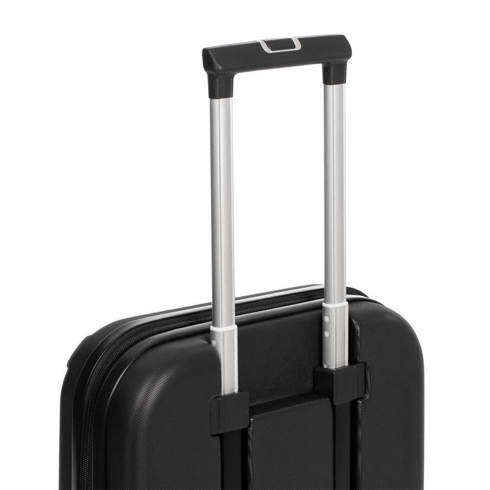 Чемодан Platta черный с синим