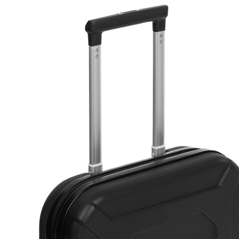 Чемодан Platta черный с синим