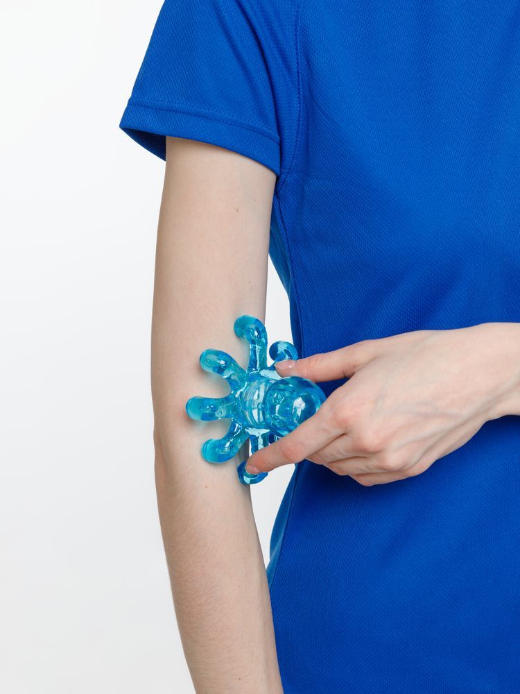 Мини-массажер Krake синий