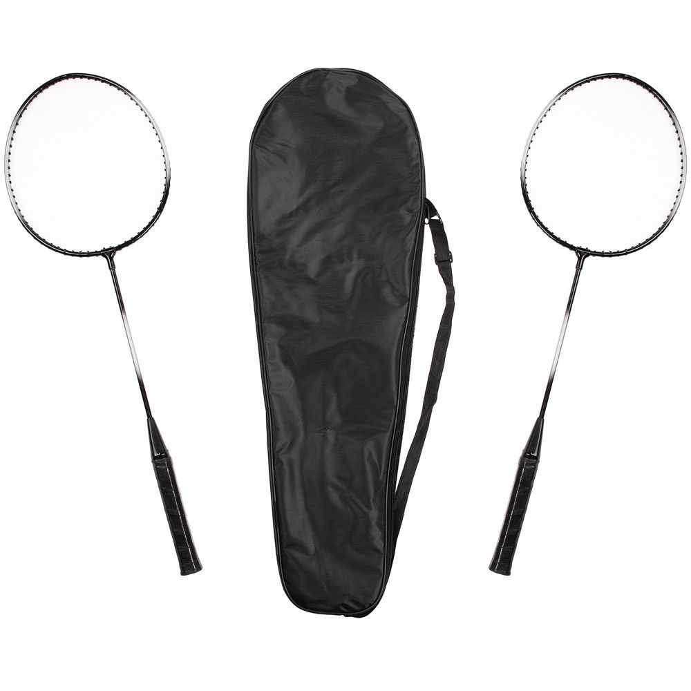 Набор для игры в бадминтон Gloucester черно-серый