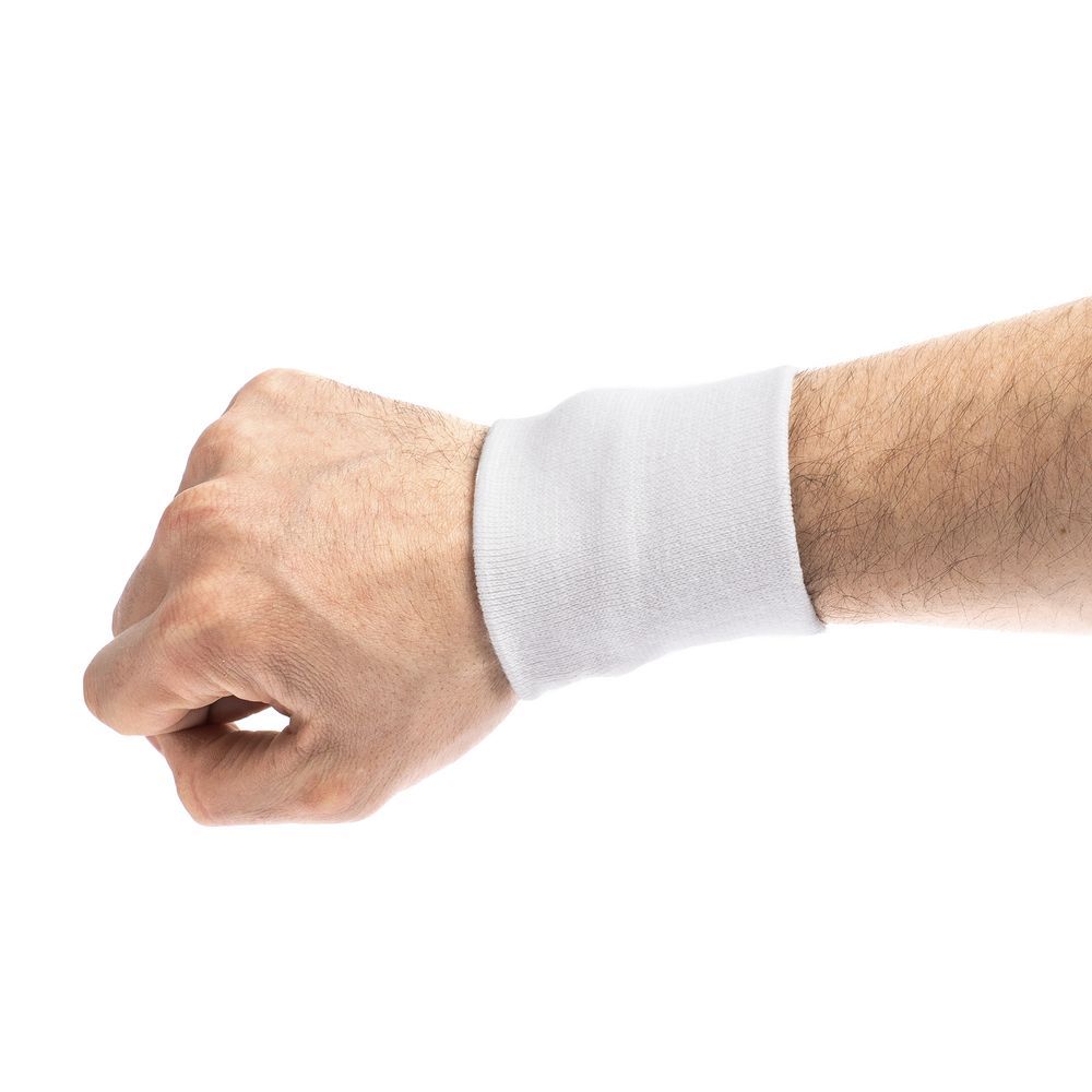 Напульсник с карманом Fiksu белый