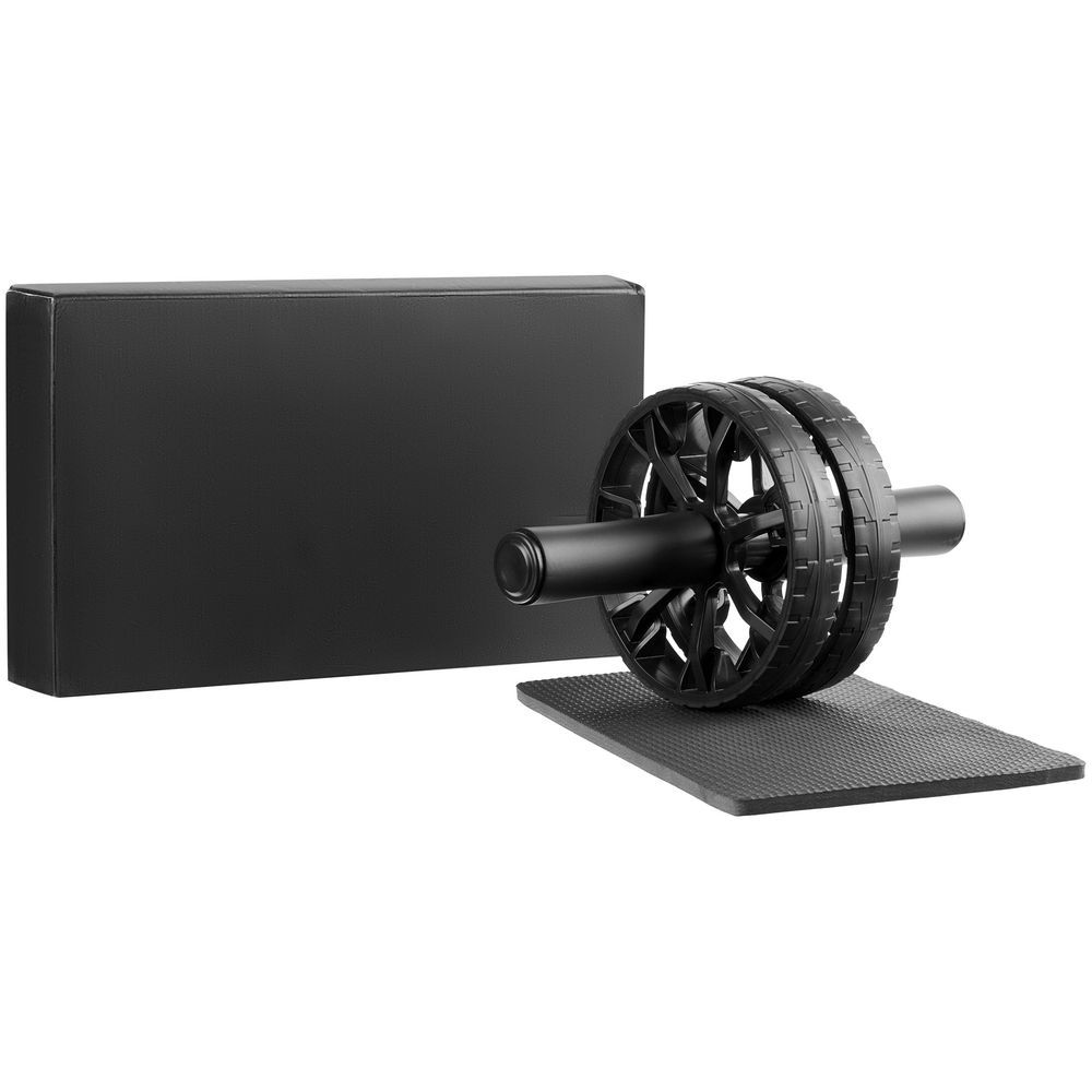 Ролик для пресса с ковриком Presswork черный