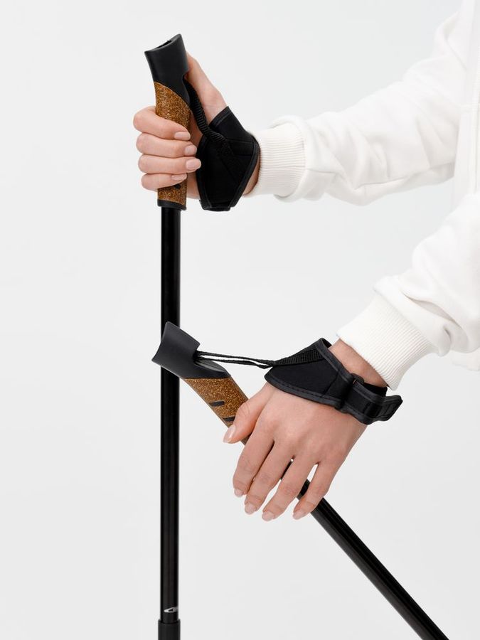 Палки для скандинавской ходьбы Trekk черные