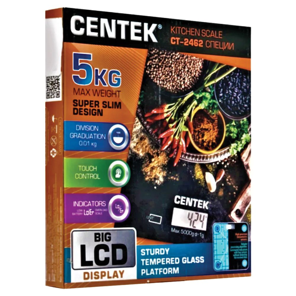Весы кухонные CENTEK CT-2462