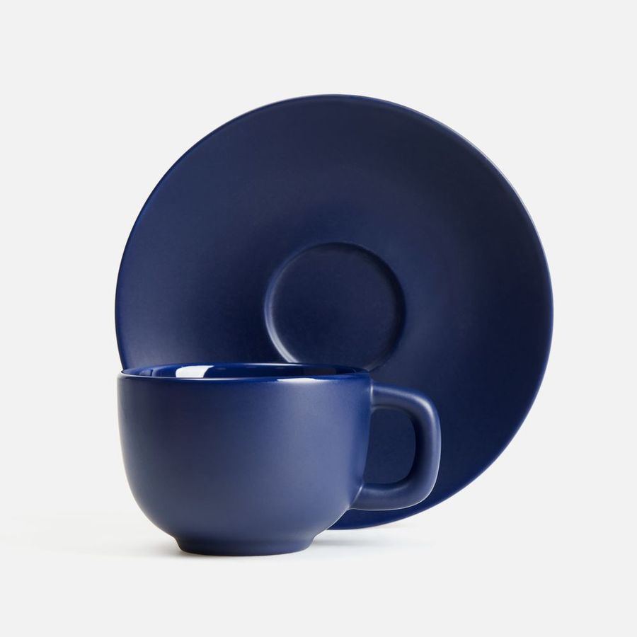 Чайная пара Stansa темно-синяя