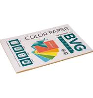 Бумага цветная BVG, А4, 80г, 50л/уп, персик, пастель