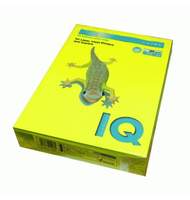 Бумага цветная IQ Color, А4, 500 л, 80 г/м2, NEOGB-желтый неон