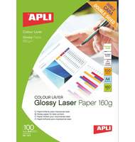 Фотобумага APLI Laser Glossy, А4, 100 л, 160 г/м2
