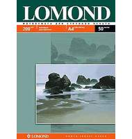 Фотобумага Lomond для струйной печати, А4, 200г, 50л, матовая, двухсторонняя 0102033