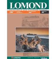 Фотобумага Lomond для струйной печати, А4, 230г, 50л, матовая, односторонняя 0102016
