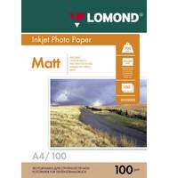 Фотобумага Lomond, А4, 100г, 100л, матовая/матовая, двухсторонняя