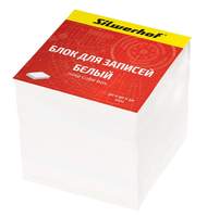 Блок для записей бумажный Silwerhof  90х90х90мм белый