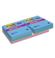 Набор клейких блокнотов 3М Post-it Z-блок R330-6SST Super Sticky ЭКО-Тропик, 76х76мм, 6шт/блок, 600л