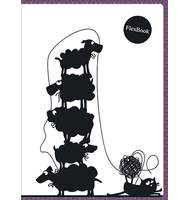 Тетрадь 80л, А4, клетка, Flex Book Expert Complete Funny Animals, фиолетовая