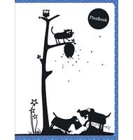 Тетрадь 80л, А5, клетка, Flex Book Expert Complete Funny Animals, синяя