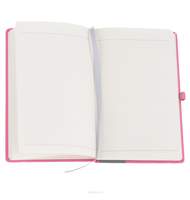 Записная книжка Erich Krause FESTIVAL, А5, 130х210, на резинке, розовая