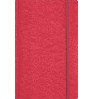 Записная книжка Erich Krause PERFECT, А5, 130х210, на резинке, красная