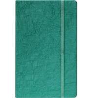 Записная книжка Erich Krause TSARINA, А5, 130х210, на резинке, зеленая