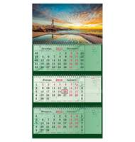 Календарь настенный 3-х блочный Суп-Пр+блок,2023,440х835,Маяк на рас.2409-7