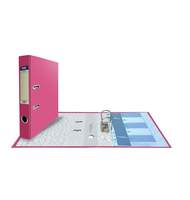 Папка-регистратор Expert Complete Classic, сверху пластик, внутри - картон, 50 мм, розовый