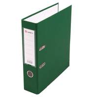 Папка-регистратор Lamark PP 80мм зеленый, металл.окантовка, карман