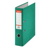 Папка-регистратор Esselte Rainbow, картон, 75 мм, зеленый