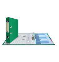 Папка-регистратор Expert Complete Classic, сверху пластик, внутри - картон, 50 мм, зеленый