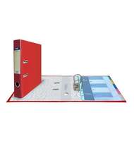 Папка-регистратор Expert Complete Classic, сверху пластик, внутри - картон, 50 мм, красный