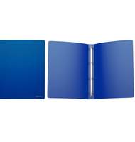Папка на 4 кольцах Erich Krause CLASSIC, А4, 35мм, синяя