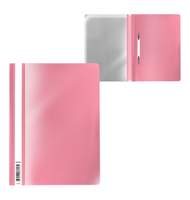 Папка-скоросшиватель пластиковая ErichKrause Diagonal Pastel, A4, розовый