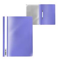 Папка-скоросшиватель пластиковая ErichKrause Diagonal Pastel, A4, фиолетовый