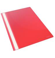 Скоросшиватель Esselte с прозрачным верхним листом, А4, красный