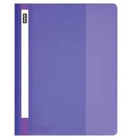 Папка-скоросшиватель Attache Selection с прозрачным верхним листом, А4, фиолетовая