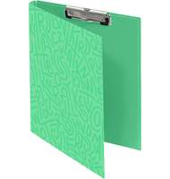 Папка-планшет с крышкой Lamark Delight Time А4, с верхним зажимом, ламинированный картон, УФ-лак, корешок 10 мм, цвет мята