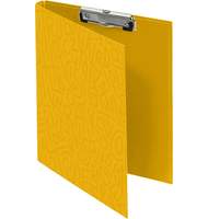 Папка-планшет с крышкой Lamark Delight Time А4, с верхним зажимом, ламинированный картон, УФ-лак, корешок 10 мм, цвет манго