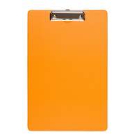 Клипборд Bantex 4201-12, А4, картон/ПВХ, оранжевый