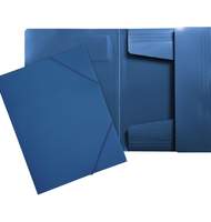 Папка на резинке Erich Krause DIAMOND, А4, синяя