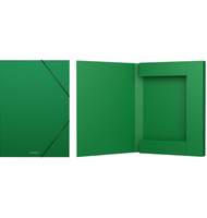 Папка на резинке Erich Krause CLASSIC, А4 30 мм, зеленый