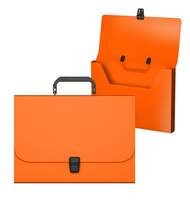 Портфель пластиковый ErichKrause Matt Neon, A4, оранжевый