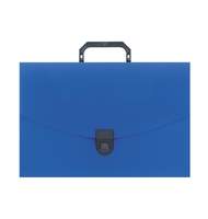 Портфель Attache, А4, 250х370х40, пластик, синий