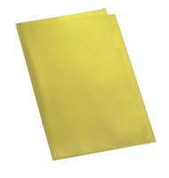 Папка-уголок, 0,18мм, А4, желтая EX