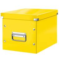 Короб Leitz Click&Store, куб, (M), желтый