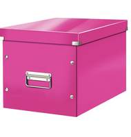 Короб Leitz Click&Store, куб, (L), розовый