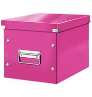 Короб Leitz Click&Store, куб, (M), розовый