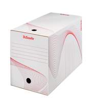 Короб архивный Esselte Boxy, А4, картон, 200*352*250 мм, белый