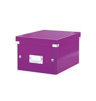 Короб Leitz Click-N-Store Wow, S (A5), Фиолетовый Глянцевый