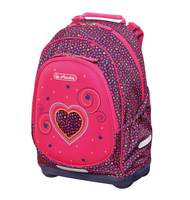 Рюкзак Herlitz Bliss Pink Hearts
 размер 18х30х43

