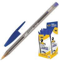 Ручка шариковая одноразовая BIC CRISTAL, 0,6мм, синяя