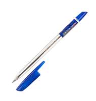 Ручка шариковая LINC CORONA PLUS 0,7 мм синий прозрачный корпус