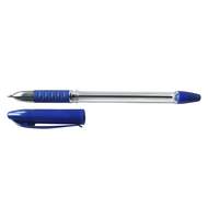 Ручка шариковая Dolce Costo прозрачный корпус, мет.наконечник, рез.держатель, 1,0 мм, синяя